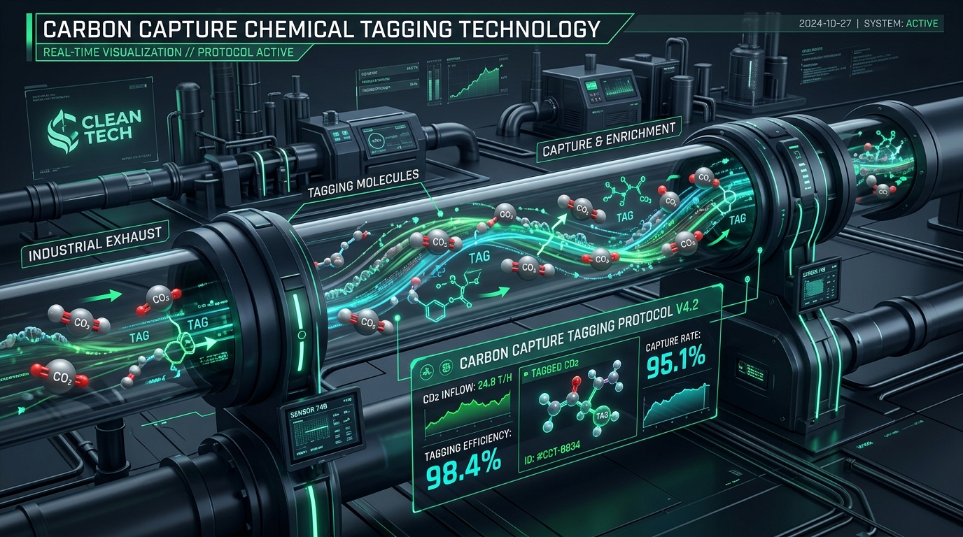 Visualisation Marquage Chimique CO2Track CCUS